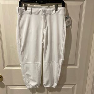 White softball pants - medium